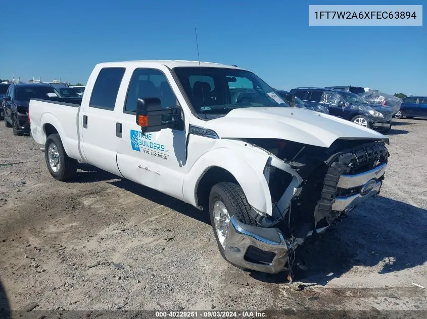 1FT7W2A6XFEC63894 2015 Ford F-250 Xlt