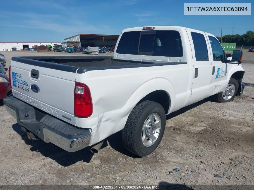 1FT7W2A6XFEC63894 2015 Ford F-250 Xlt