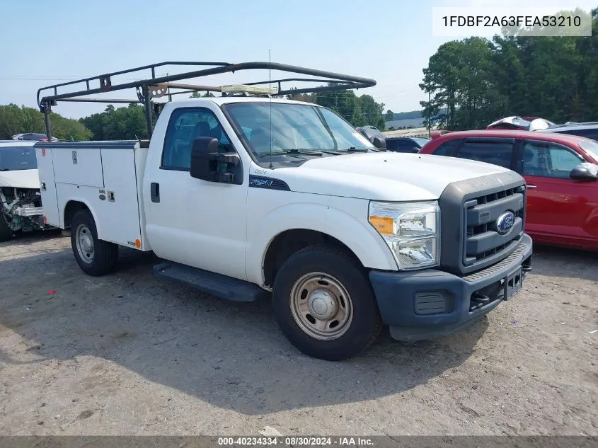 2015 Ford F-250 Xl VIN: 1FDBF2A63FEA53210 Lot: 40234334