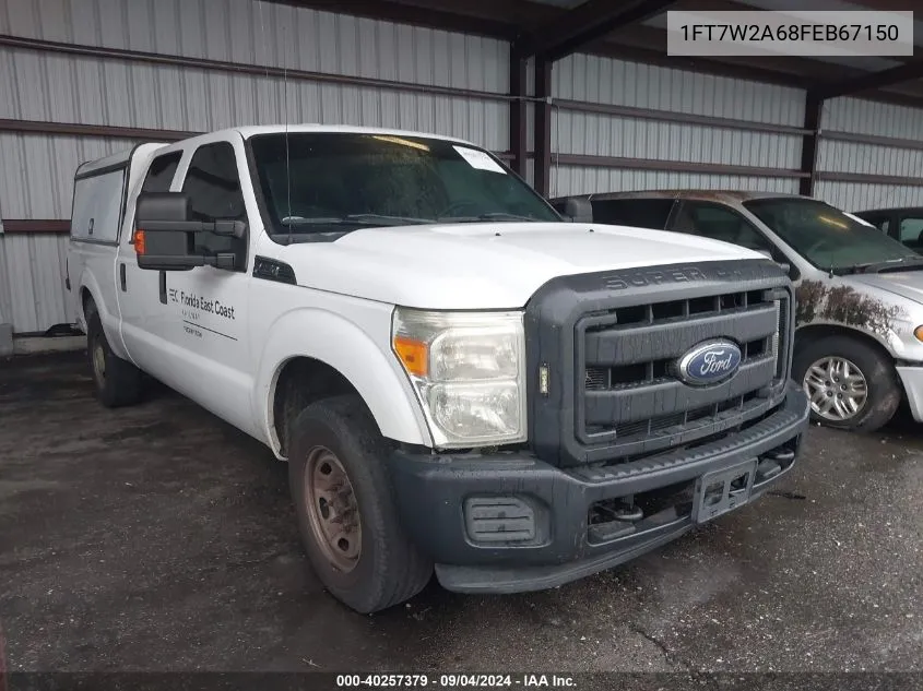 2015 Ford F-250 Xl VIN: 1FT7W2A68FEB67150 Lot: 40257379