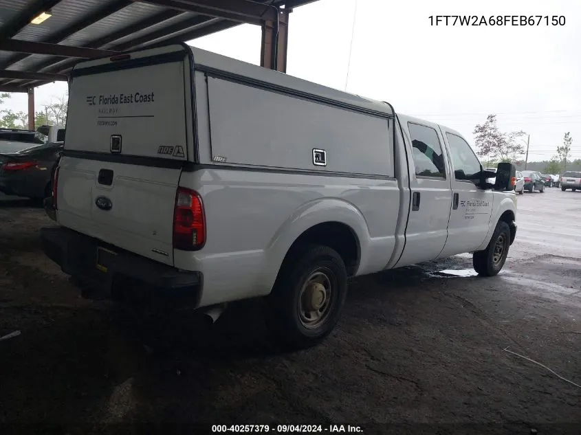 1FT7W2A68FEB67150 2015 Ford F-250 Xl