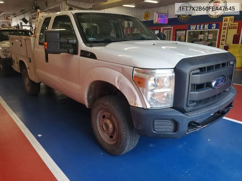 1FT7X2B60FEA47645 2015 Ford F-250 Xl