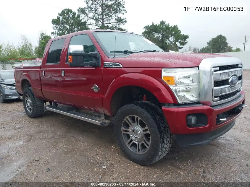 1FT7W2BT6FEC00053 2015 Ford F-250 Lariat