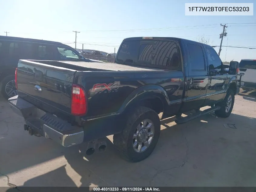 1FT7W2BT0FEC53203 2015 Ford F-250 Super Duty