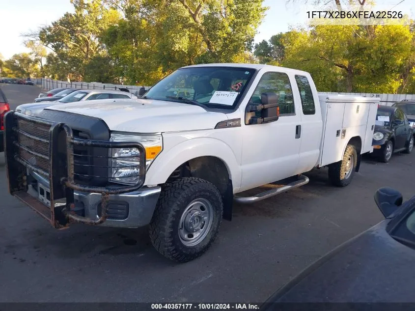 1FT7X2B6XFEA22526 2015 Ford F-250 Xl