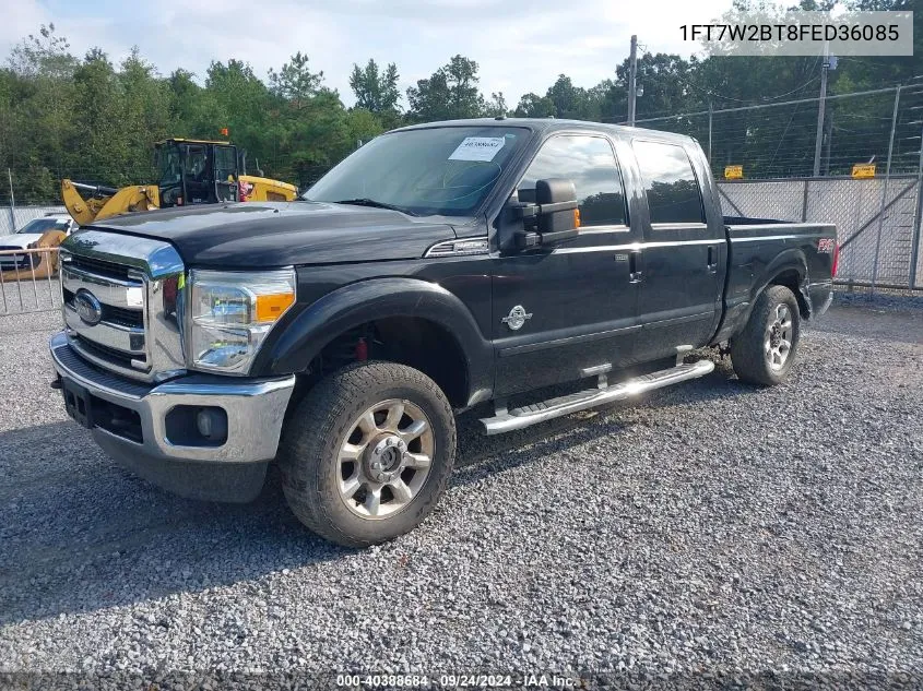 2015 Ford F250 Super Duty VIN: 1FT7W2BT8FED36085 Lot: 40388684