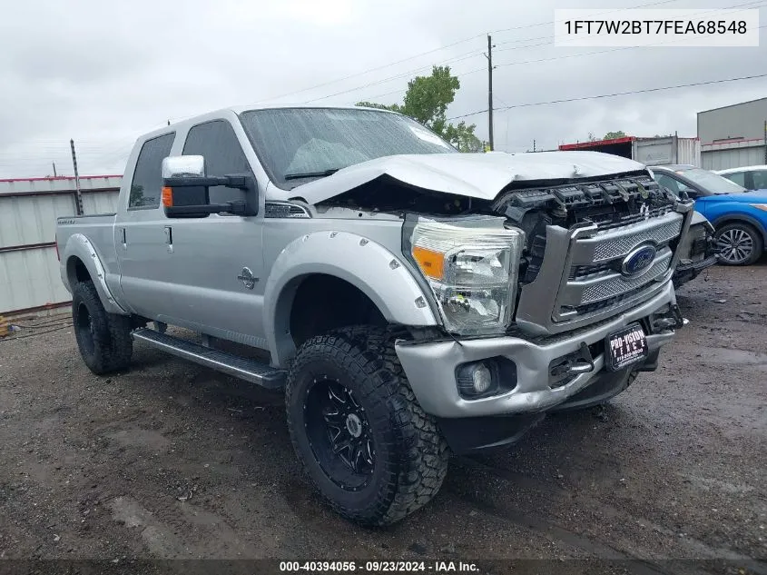 2015 Ford F250 Super Duty VIN: 1FT7W2BT7FEA68548 Lot: 40394056