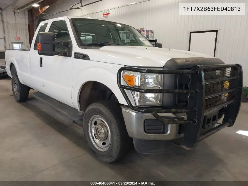 2015 Ford F-250 Xl VIN: 1FT7X2B63FED40813 Lot: 40406841