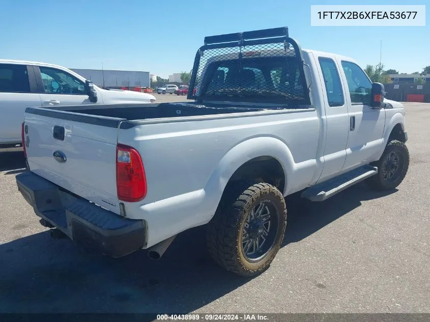 2015 Ford F-250 Xl VIN: 1FT7X2B6XFEA53677 Lot: 40438989