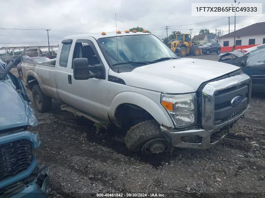 2015 Ford F250 Super Duty VIN: 1FT7X2B65FEC49333 Lot: 40461842