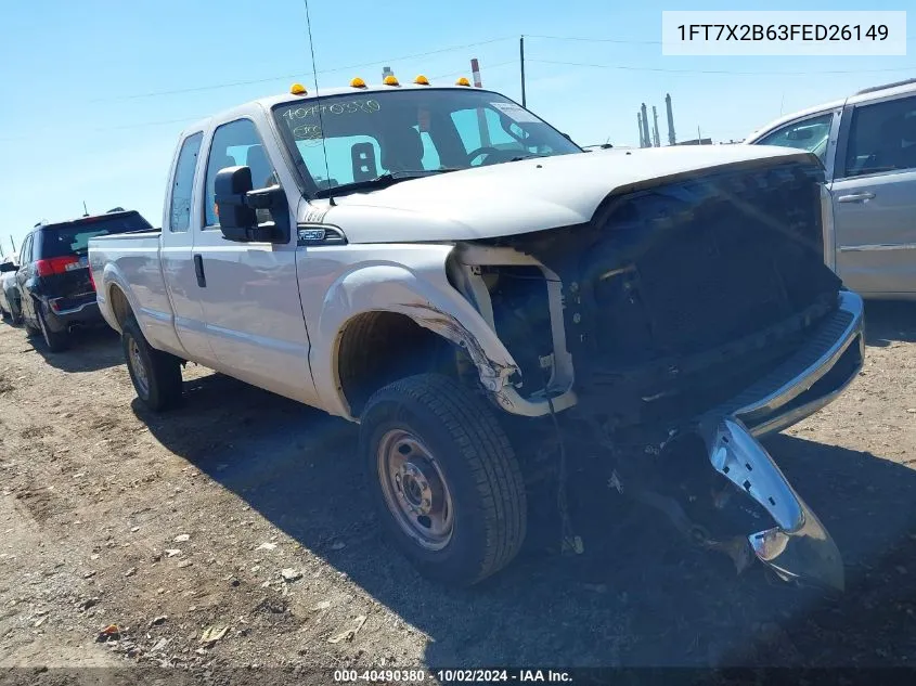 1FT7X2B63FED26149 2015 Ford F-250 Xl