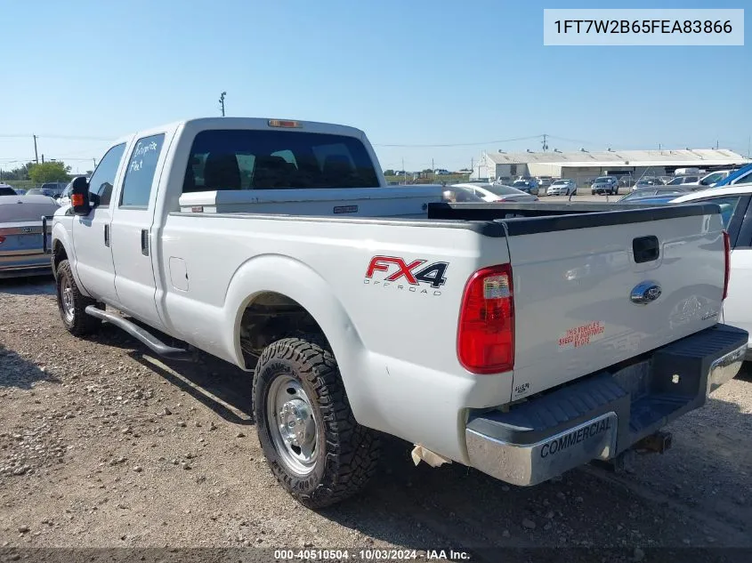 2015 Ford F-250 Xl VIN: 1FT7W2B65FEA83866 Lot: 40510504