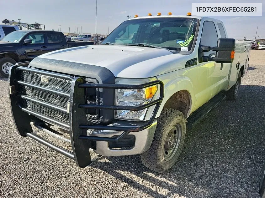 1FD7X2B6XFEC65281 2015 Ford F250 Super Duty