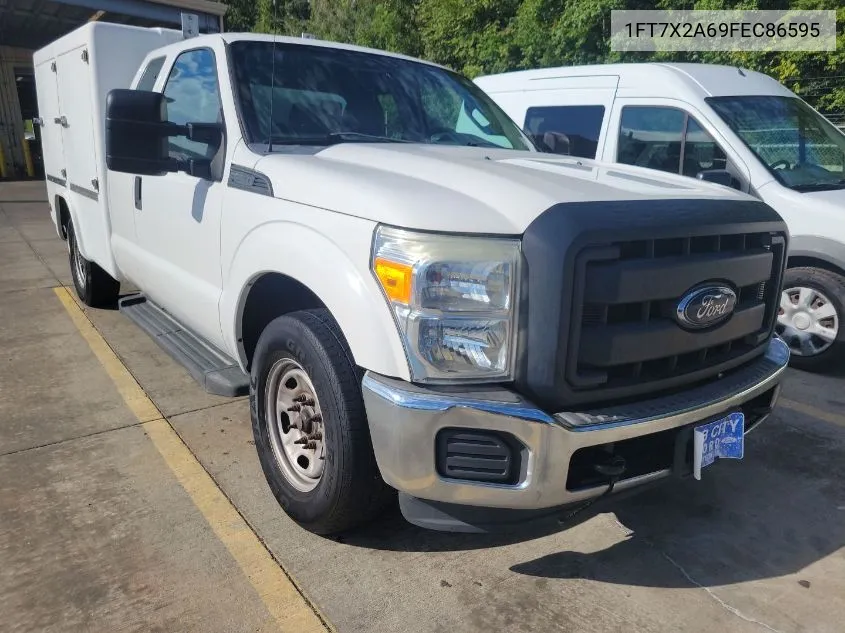 2015 Ford F-250 Xl VIN: 1FT7X2A69FEC86595 Lot: 40535384