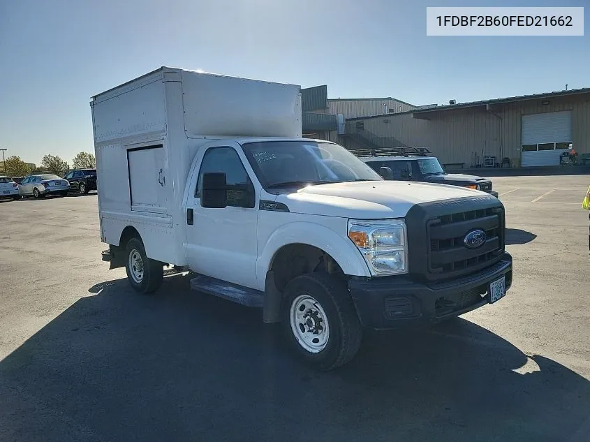 2015 Ford F-250 Xl VIN: 1FDBF2B60FED21662 Lot: 40538310