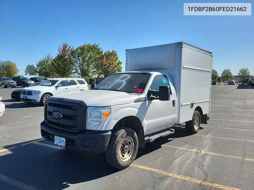 2015 Ford F-250 Xl VIN: 1FDBF2B60FED21662 Lot: 40538310