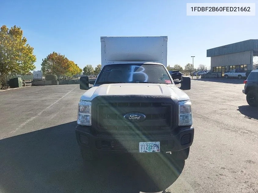 2015 Ford F-250 Xl VIN: 1FDBF2B60FED21662 Lot: 40538310