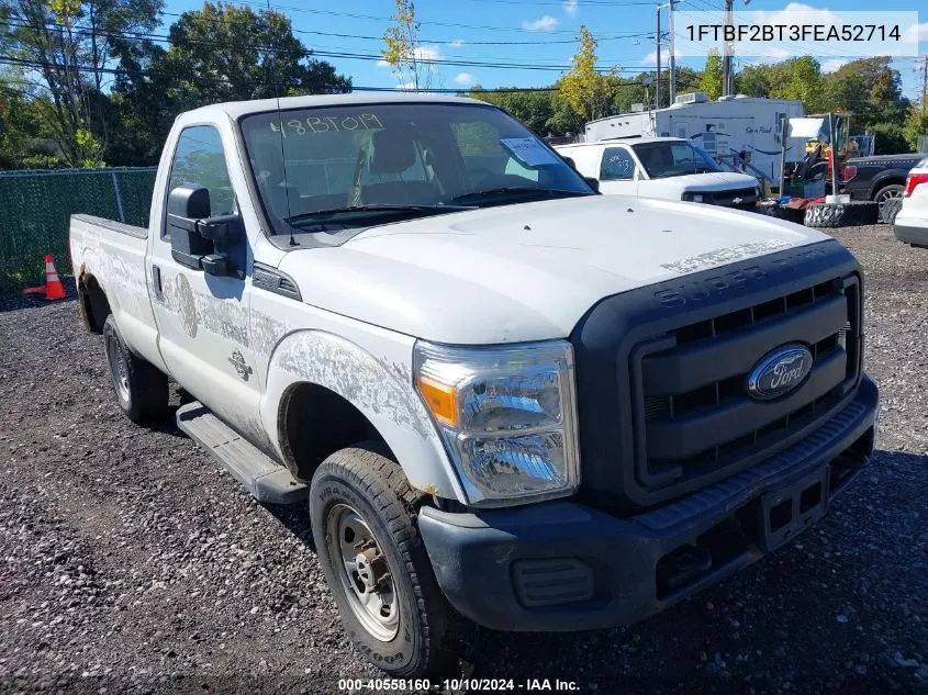 2015 Ford F-250 Xl VIN: 1FTBF2BT3FEA52714 Lot: 40558160