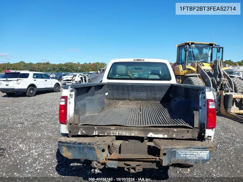 1FTBF2BT3FEA52714 2015 Ford F-250 Xl