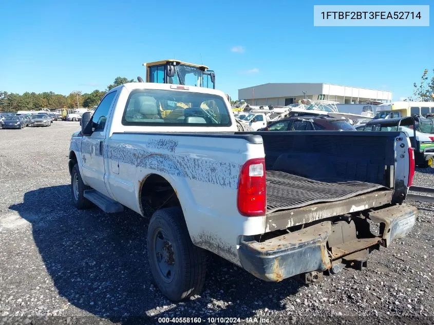 1FTBF2BT3FEA52714 2015 Ford F-250 Xl