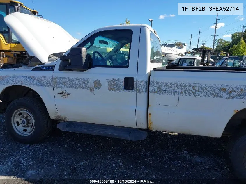 1FTBF2BT3FEA52714 2015 Ford F-250 Xl