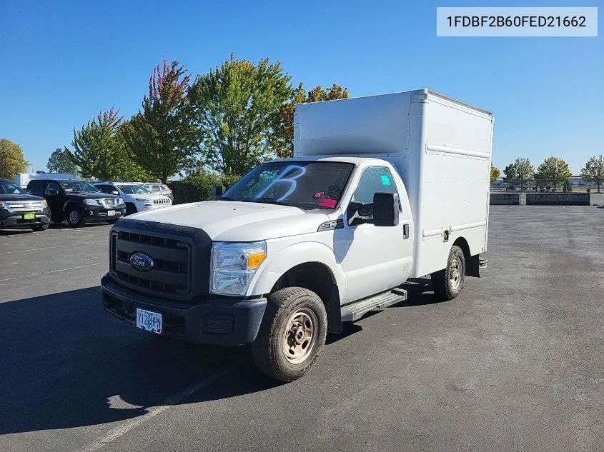 2015 Ford F-250 Xl VIN: 1FDBF2B60FED21662 Lot: 40589030