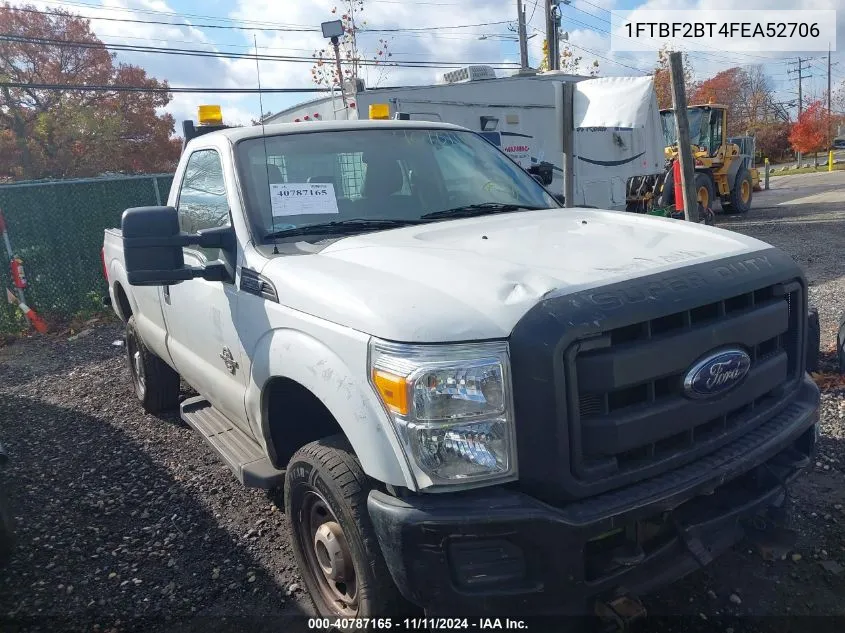 1FTBF2BT4FEA52706 2015 Ford F250 Super Duty