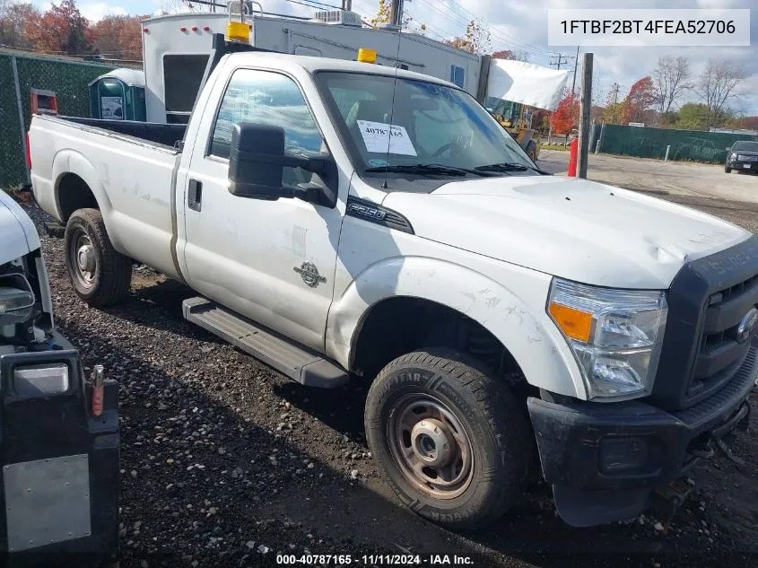 1FTBF2BT4FEA52706 2015 Ford F250 Super Duty