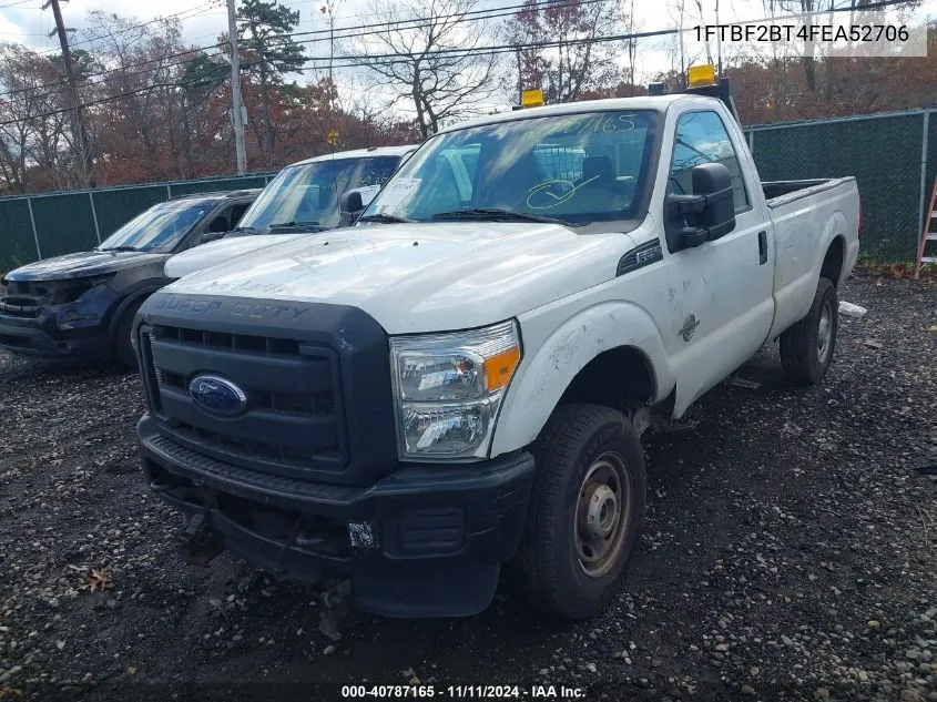 1FTBF2BT4FEA52706 2015 Ford F250 Super Duty