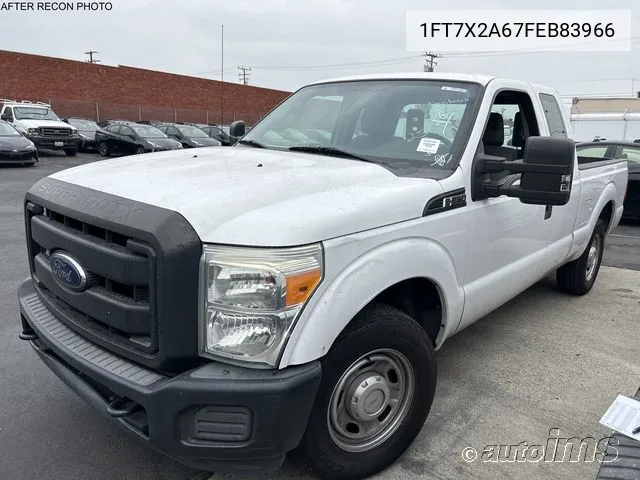 2015 Ford F-250 Xl VIN: 1FT7X2A67FEB83966 Lot: 40868832