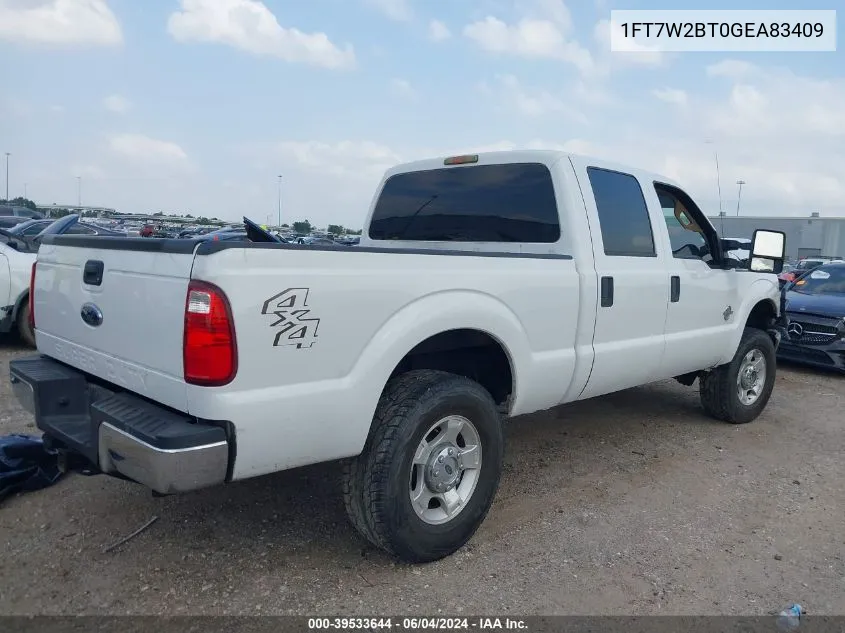 1FT7W2BT0GEA83409 2016 Ford F-250 Xlt