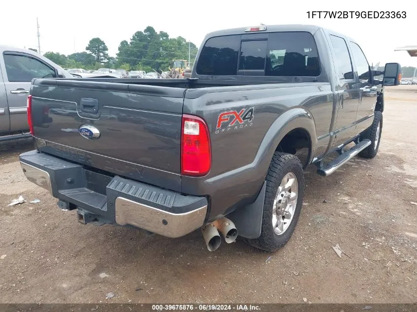 2016 Ford F-250 Lariat VIN: 1FT7W2BT9GED23363 Lot: 39675876