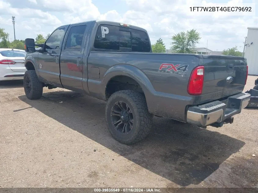 1FT7W2BT4GEC79692 2016 Ford F-250 Lariat