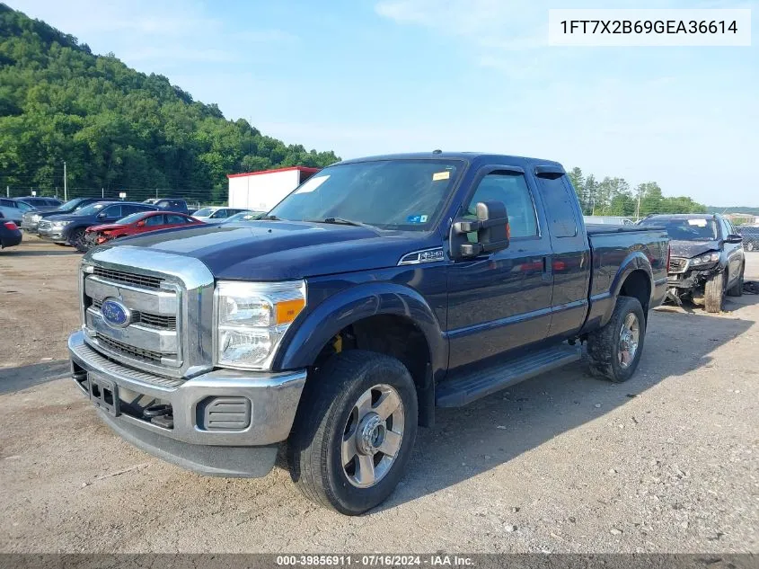 2016 Ford F-250 Xlt VIN: 1FT7X2B69GEA36614 Lot: 39856911