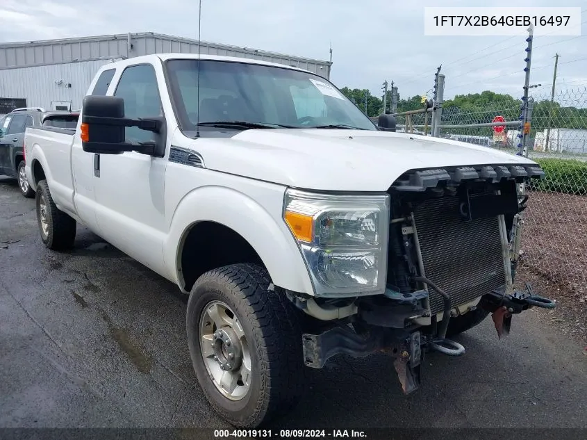 1FT7X2B64GEB16497 2016 Ford F-250 Xlt