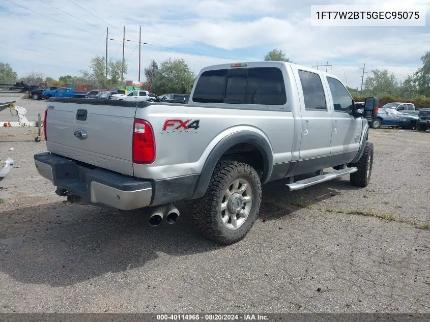 1FT7W2BT5GEC95075 2016 Ford F-250 Lariat