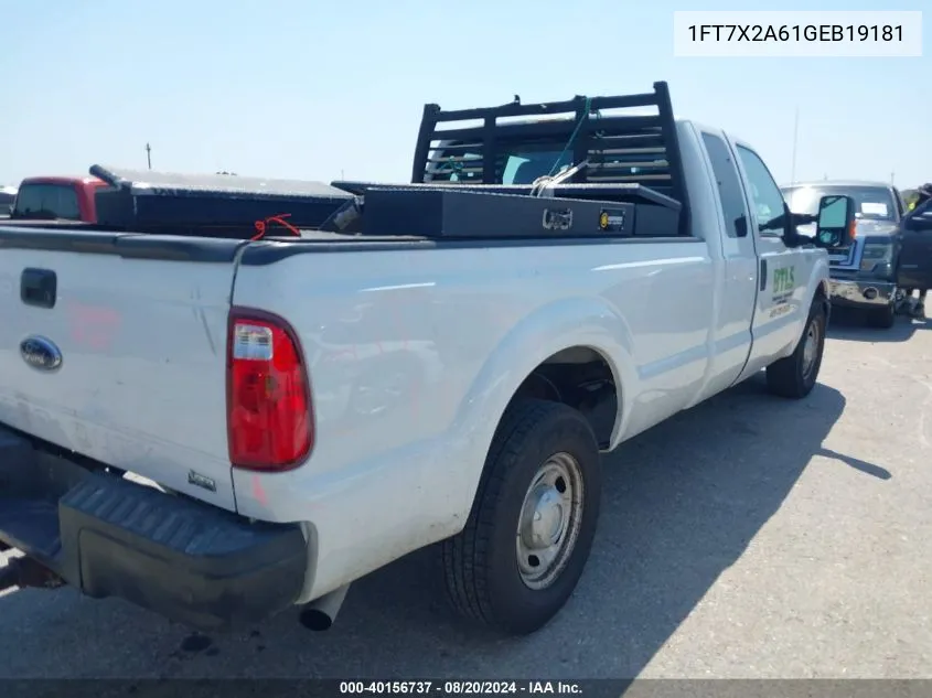 1FT7X2A61GEB19181 2016 Ford F-250 Xl