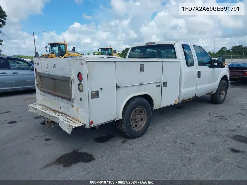 1FD7X2A69GEB91791 2016 Ford F-250 Xl