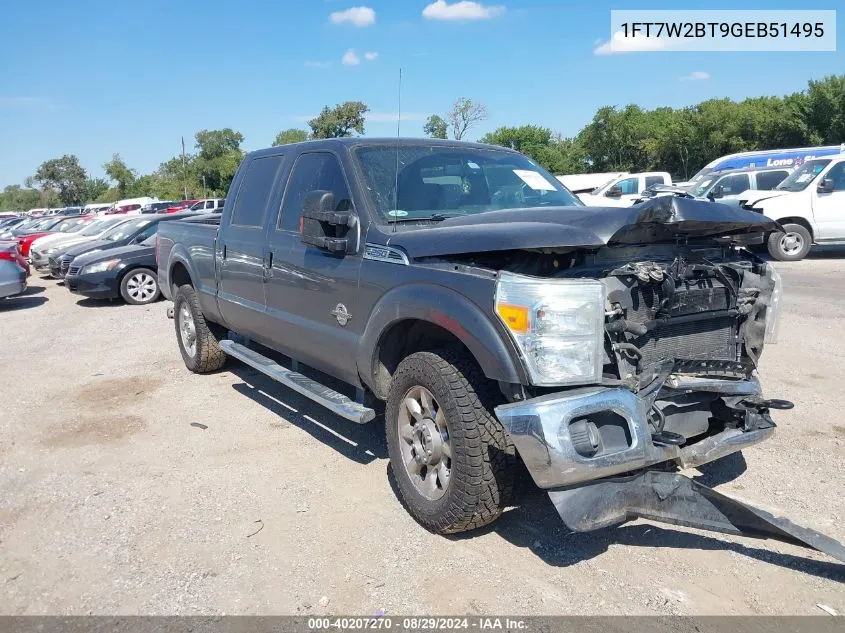 1FT7W2BT9GEB51495 2016 Ford F-250 Lariat