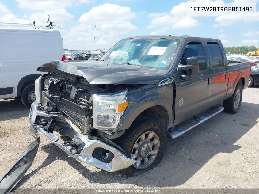 1FT7W2BT9GEB51495 2016 Ford F-250 Lariat