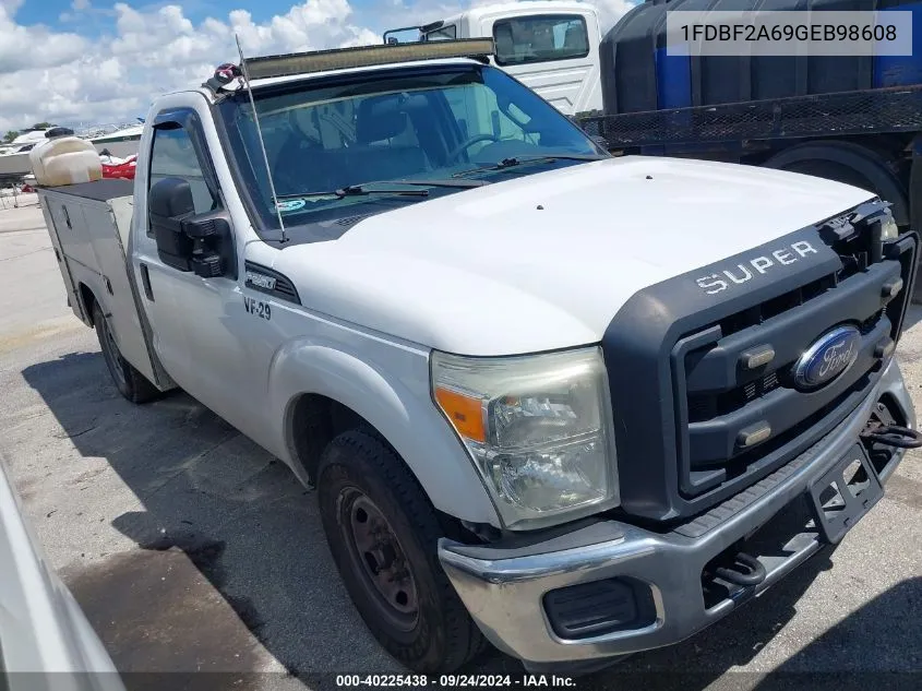 2016 Ford F-250 Xl VIN: 1FDBF2A69GEB98608 Lot: 40225438