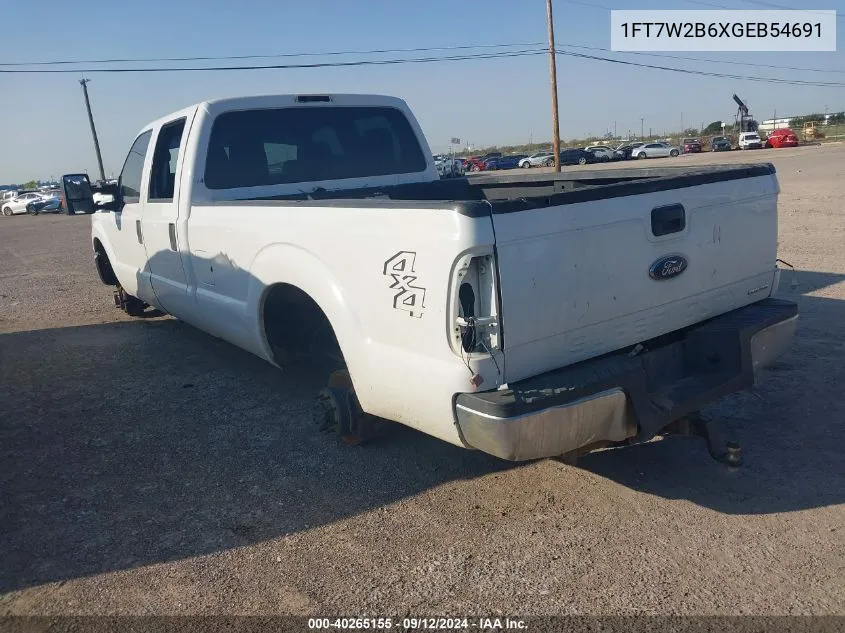 1FT7W2B6XGEB54691 2016 Ford F250 Super Duty