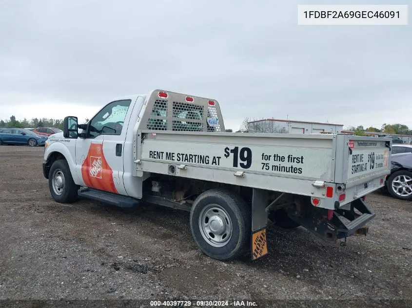 2016 Ford F-250 Xl VIN: 1FDBF2A69GEC46091 Lot: 40397729