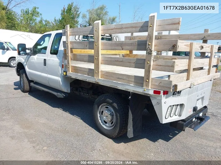 1FT7X2B63GEA01678 2016 Ford F-250 Xl