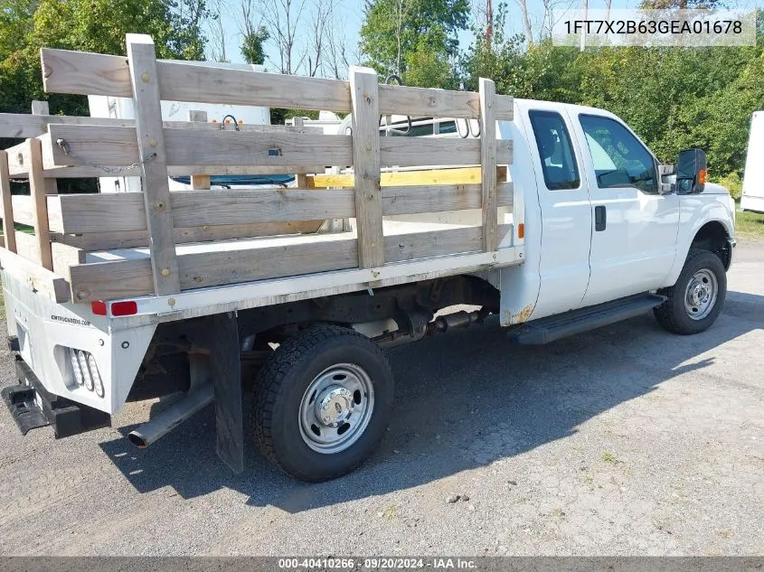 1FT7X2B63GEA01678 2016 Ford F-250 Xl