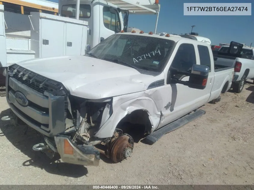 1FT7W2BT6GEA27474 2016 Ford F250 Super Duty