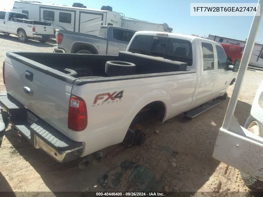 1FT7W2BT6GEA27474 2016 Ford F250 Super Duty