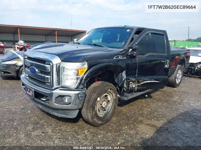 2016 Ford F-250 Lariat VIN: 1FT7W2B62GEC89664 Lot: 40453257