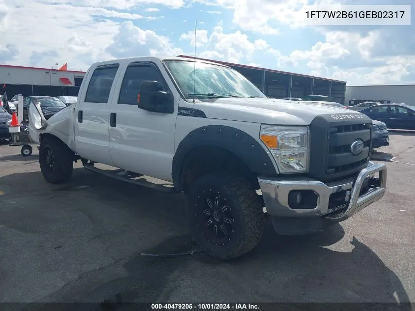 1FT7W2B61GEB02317 2016 Ford F-250 Xl