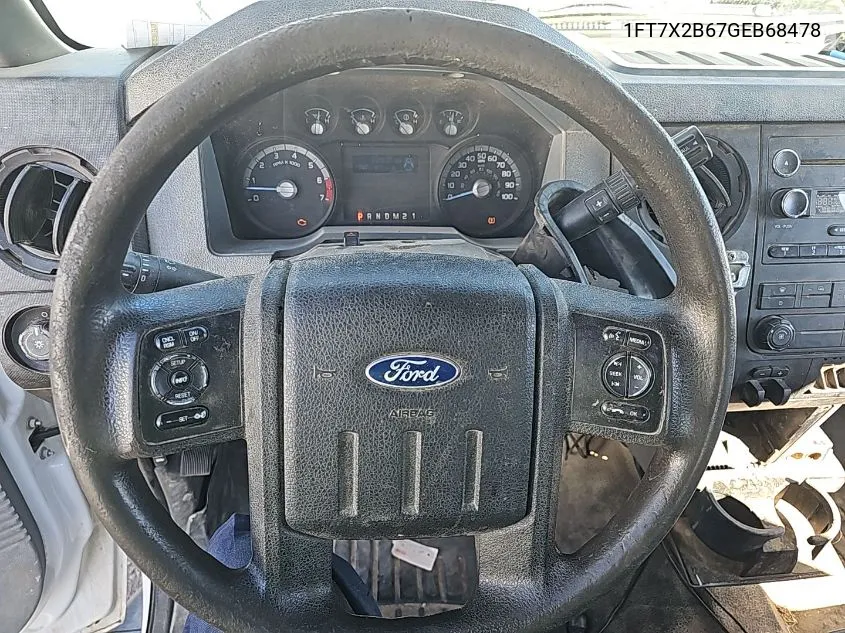 1FT7X2B67GEB68478 2016 Ford F-250 Xl